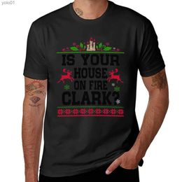Women's Sweaters Is Your House On Fire Clark Funny Christmas Vacation Gift Christmas Family Winter VacationUgly Sweater T-ShirtL231107