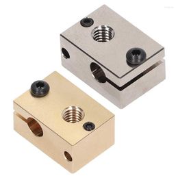 Carpets 3D Printer Heating Block Accurate Size Strong Temperature Elasticity End Hard Wearing Standard Brass High