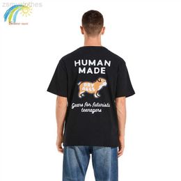 Men's T-Shirts Heart Pattern Human Made T-shirts Men Women High Quality Human Made Tee Oversize Tops Short Sleeve