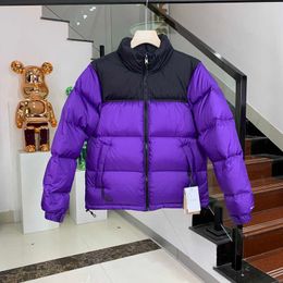 Designer High Street Fashion Northern Winter Outdoor Down Jacket Pure Cotton Letter Embroidered Men and Women Wear Warm Clothes Mbwj