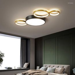 Chandeliers Personalised Circle LED Chandelier For Bedroom Living Room Study Bar El Hall Apartment Villa Decoration Lighting