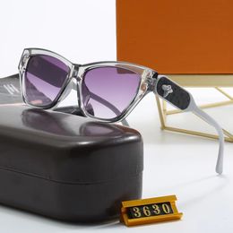 Fashion Classic Designer Sunglasses For Men Women Sunglasses Luxury Polarised Pilot Oversized Sun Glasses UV400 Eyewear PC Frame Polaroid Lens S3630