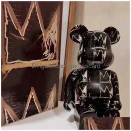 Novelty Games Novelty Games 5 Style Bearbricks 400% Figures Model Bear Brickes And Cyberpunk Daft Punk Joint Bright Face Violence Coll Dhg5B