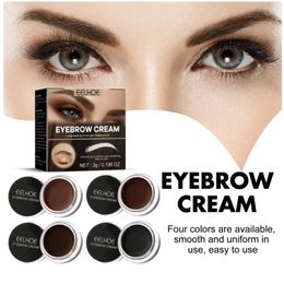 EELHOE DIPBROW Pomade Eyebrow Enhancers With Eyebrow Brush Long lasting Rich pigment Water resistant