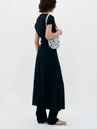 Cosmetic Bags 2024 Ladies Fashion Environmentally Friendly Materials Hand-Woven Women Handbag Shoulder Bag