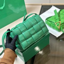 Hot Designer Handbags Wallet Handbag Fashion Women Small Messenger Bags Crossbody Pouch Disco Shoulder Purse Pure Leather Woven Bag New Style