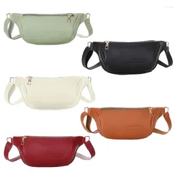 Waist Bags Women Bag Fanny Pack PU Leather Lady Chest Multifunction Mobile Coin Purse Fashion Travel