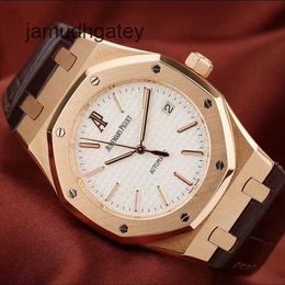 Ap Swiss Luxury Wrist Watches Royal AP Oak Offshore Automatic Machine 18k Rose Gold Date Display Used Watch Diameter 39mm 15300or.oo.d088cr.02 B94R