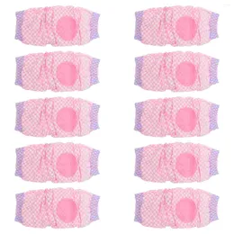 Dog Apparel 12 Pcs Belly Bands Dogs Period Diapers Pee Absorb Water Pet