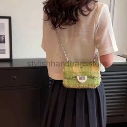 Shoulder Bags Summer New Canvas Crossbody Bag For Women Luxury Designer Soulder Square Messengerstylishhandbagsstore