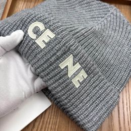 bonnet beanie Letter Hat Ventilate Knitted Hat Embroidery Warm Multicolor Bonnet Designer Beanie High-quality