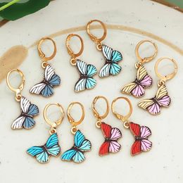 Dangle Earrings ZOSHI Design Butterfly For Women Gold Plated Earring Wedding Party Jewellery Love Heart Pendant