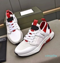 Designer Nylon Mesh Sneakers Shoes Ultra-light Rubber Sole Trainers Black White Mesh Men Casual Walking Comfort Runner Sports EU38-46