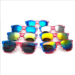 Various sun with sunglasses personality USA Flag sunglasses USA Celebrated Day Eyewear American Flag Promotional Sun Glasses