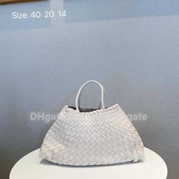Fashion Baobao Women's 2024 New Product Korean Netizen Woven High Capacity Tote Bun Mother Bag Portable Trend