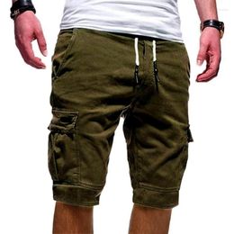 Men's Shorts Men Male Flap Pockets Jogger Casual Working Army Tactical Soft Comfort For Jogging Beach