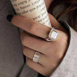 friendship rings class rings chandeliers dangles rings geometric semicircle zebra design metal Jewellery restoring ancient ways stud rings couple rings for women 01