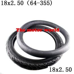 Motorcycle Wheels Tyres Inner And Outer Tyre With Good Quality 18X2.50 64355 Tyre Fits Electric Battery Tricycle Gas Scooter Drop Dh5Jq