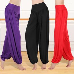 Stage Wear Square Dance Lantern Pants Modal Training Women Loose Red Shuffle Autumn