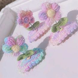 Hair Accessories Baby Flowers Clips Girl Hairpin Little Gilrs Grooming Small Girls Beauty Supplies Headdress