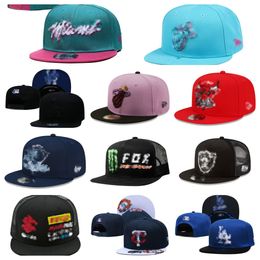 Luxury Designer Snapbacks Basketball hats All team Logo Adjustable Fitted hat Embroidery Cotton Fashion Mesh flex sun Beanies ball Hat Hip Hop Sport Outdoors cap