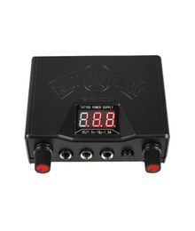 ABS Black Mini Tattoo Power Supply Dual Adjustable Digital LCD Power Supplies For Tattoo Machines TPS 0320303332704270326