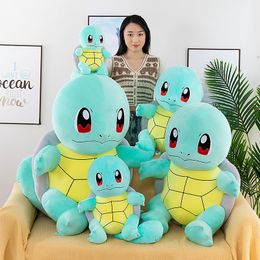 classic popular blue turtle doll cute plush toy soft pillow childrens holiday gift