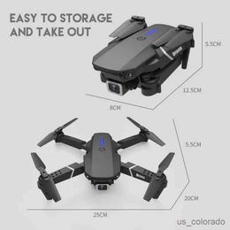 Drones WIFI 2.4G Drone HD 4k UAV Aerial Photography Dual Camera Remote Control Foldable Fixed Height Quadcopter