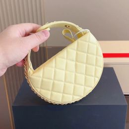 Hobo Clutch with Chain Pouch Wrist Bag France Luxury Brand Quilted Leather Mini Designer Women Handle Handbag Lady Nano Lipstick Evening Bags Coin Purse