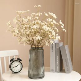 Decorative Flowers Artificial Simulation Babysbreath Bouquet Of For Home Wedding Backdrop Silk Flower Wall