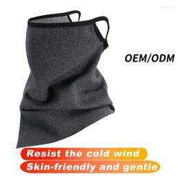 Bandanas Warm Velvet Face Mask Unisex Plus Riding Breathable Scarf Balaclava Bicycle Cycling Ski Tube 1pcs Neck Warmers