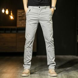 Men's Pants Men's casual pants with zippers military pants men's clothing stripes thin for summer 230407