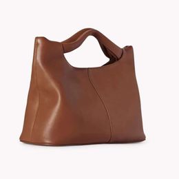 The Row Handbag Soft Leather Pure Original Camdem Versatile Shoulder Bag Crossbody Bag Womens Bag