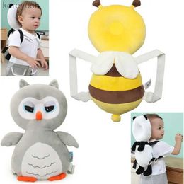 Pillows Cute Cartoon Baby Head Protector Child Anti-fall Protective Pillow Infant Toddler cotton Head Back Protection Safety Pad CushionL231107