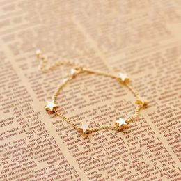 Charm Bracelets Chain Bracelet Korean Beautiful Women Wedding Jewellery Personality Romantic Bangle Anniversary Gifts Fashion