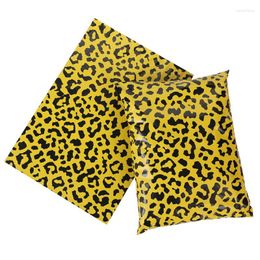 Gift Wrap Leopard Parttern Biodegradable Packaging Bags Waterproof Mailing Self Seal Courier Thicken Delivery Express BagGift