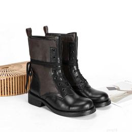 2023 Luxurious Designer Metropolis Flat Ranger Boots Since 1854 Stylish Women's Short Boots