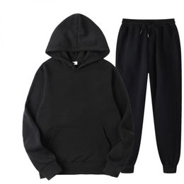 Men's Tracksuits Men's Spring and Autumn Fashion Men's Track and Field Wear Cotton Comfortable Two Piece Casual Sports Wear Men's HoodieSolid Colour Pants 230408