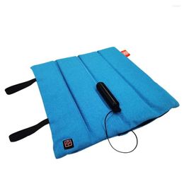 Carpets Graphene Film Battery Heated Rechargeable Thermal Seat Mat Portable Folded Electric Heating Pads For Outdoor Camping Winter Warm