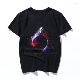 Men's T Shirts Vortex Shirt Men Fashion Cartoon 2023 Summer Women Short Sleeve Funny Tshirt Cotton Print T-shirt Le Cool Tees