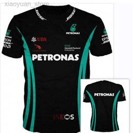 Men's T-Shirts New Popular F1 Formula One Racing AM Team Extreme Sports Event T-shirt High Quality Casual Large Men's Short-sleeved Shirt M230408