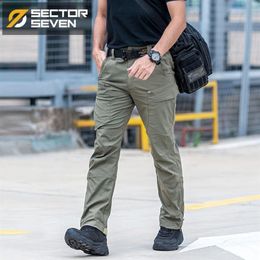 New knight tactical pants men's Cargo casual Pants Combat SWAT Army active Military work Cotton male Trousers mens 201110219Q