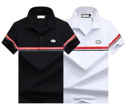 2023Mens Stylist Polo Shirts Luxury Italy Men Clothes Short Sleeve Fashion Casual Men's Summer T Shirt Many colors are available Size M-XXXL TV197