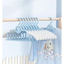 Hangers 10-20pcs Non-slip Baby Clothes Organiser Kids Coat Hanger Closet Storage Drying Racks Space Saving