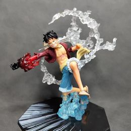 Action Toy Figures Anime Monkey Luffy Roronoa Ace Pvc Action Model Series Cool Stunt Toy Gifts 230407