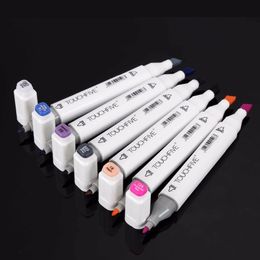 Markers Free Handwriting Pen Colour Student Anime Mark Set Round Oval Head Oil Pen 30/40/60/80/168 Colours 230408