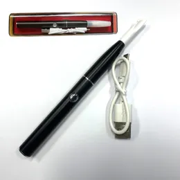 Premium Wax Dabbler Hot Knife Keramiklöffel 510 Akku 350 mAh mit USB-Aufladung Vorheizen Variable Spannung Dab-Werkzeug für Titannagel-Wasserpfeifen Recycler-Dab-Rigs