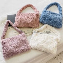 Shoulder Bags Lambswool Bags for Women 2023 Trendy Fasion Fur Soulder Bags Tote Bag Purse and Bag Underarm Bagscatlin_fashion_bags