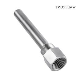 Freeshipping 12pcs Kettle Thermowell Thermometer 1/2"NPT Threads Temperature Sensors Instruments Stainless Steel Brewing Thermowel Mfmh