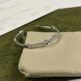 Woman Cuff Designer Bracelets Fashion Double G Wedding Bangle Luxury Jewelry Women Men Gift GGity 451212sf